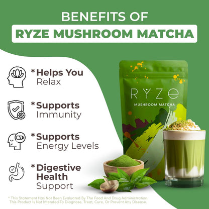 Mushroom Matcha RYZE