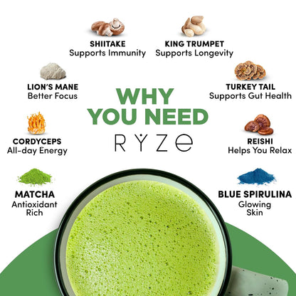 Mushroom Matcha RYZE